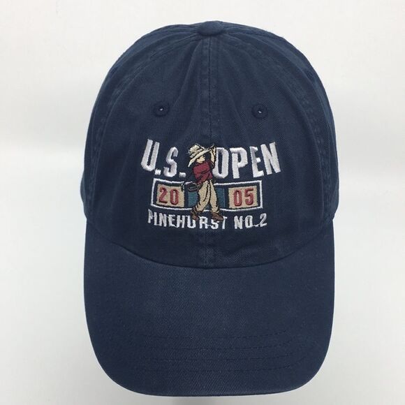 2005 US Open Pinehurst No.2 Baseball Cap Hat President’s Council 100% Cotton - Picture 4 of 16